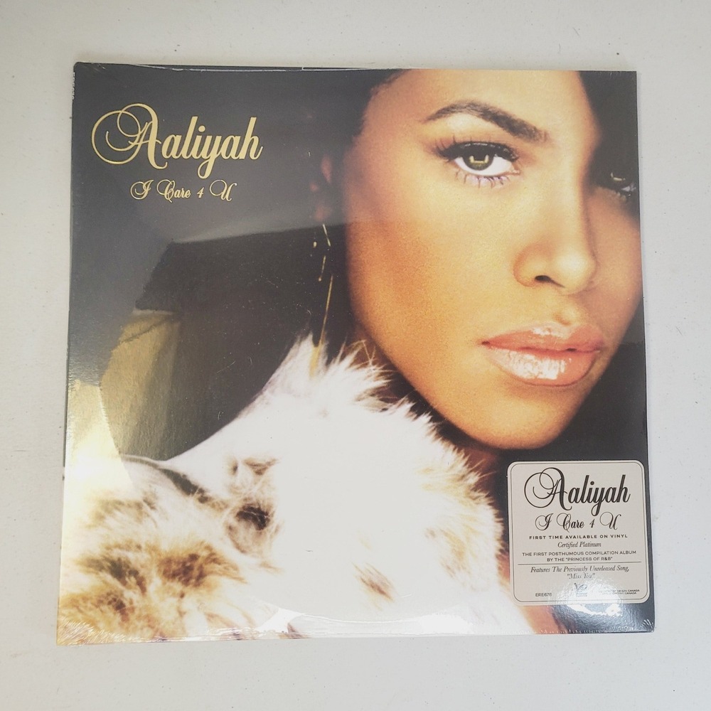 Aaliyah I Care 4 U Vinyl Record Album 12" Black Compilation ERE676 New